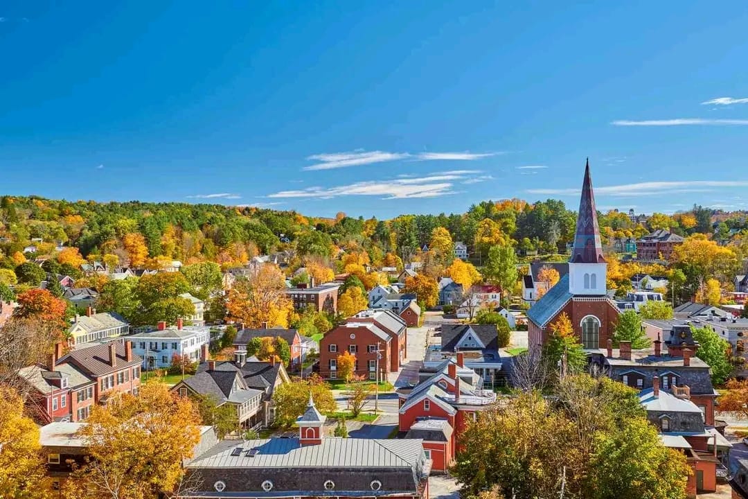 A view of Vermont