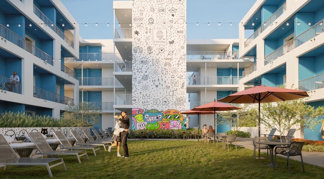 Photo of Cocoon 121. Affordable housing located at 13126 S Western Ave Gardena, CA 90249