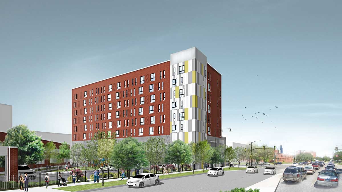 Photo of Foglia Residences at The Chicago Lighthouse at 1134 S Wood St Chicago, IL 60612