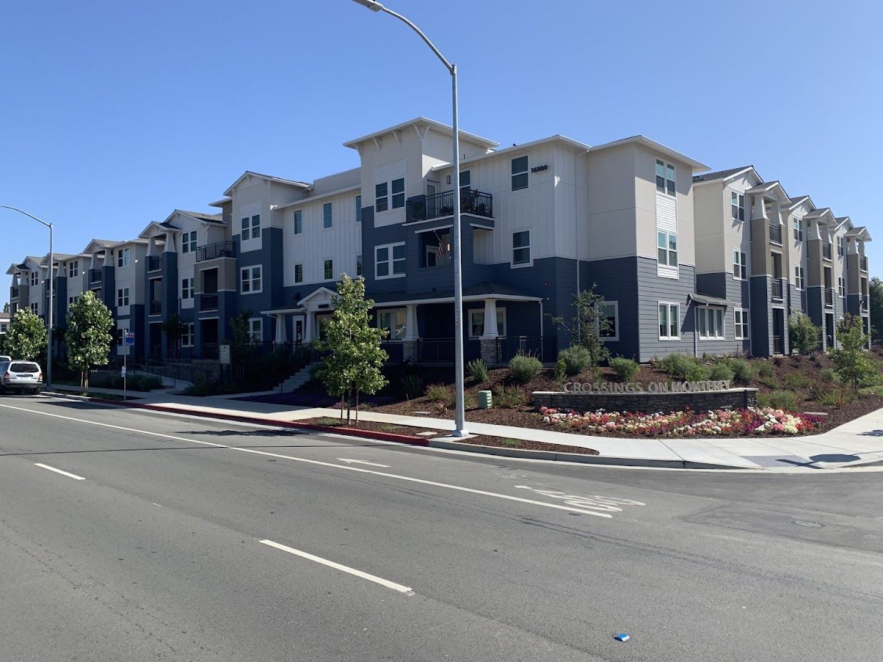 Photo of Crossings on Monterey. Affordable housing located at 16800 Monterey Rd Morgan Hill, CA 95037