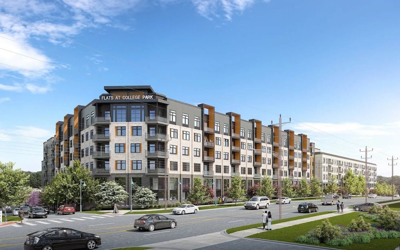 Photo of The Flats at College Park. Affordable housing located at 9113-9137 Baltimore Ave College Park, MD 20740