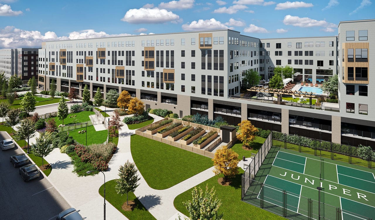Photo of Juniper. Affordable housing located at 201 Mill Rd Everett, MA 02149