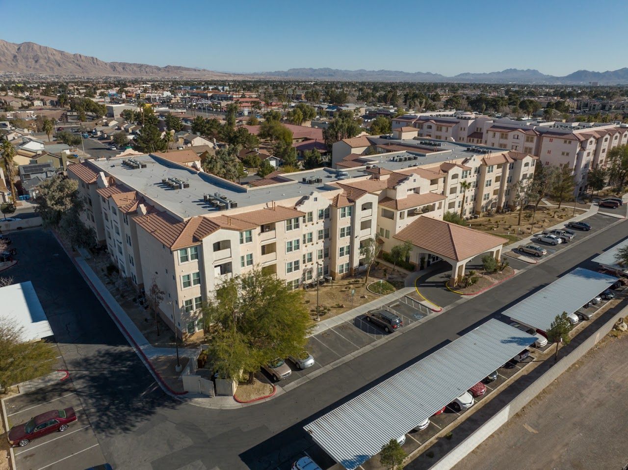 Photo of BONANZA PINES SENIOR APARTMENT. Affordable housing located at 4170 E BONANZA RD LAS VEGAS, NV 89110