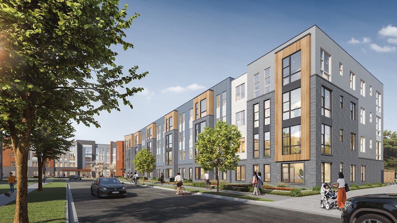 Photo of Barnaby & 7th Phase 2. Affordable housing located at 4217 7th St SE Washington, DC 20032
