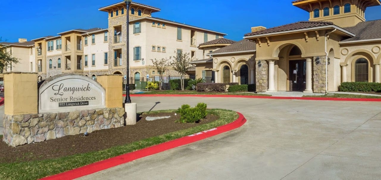 Photo of Langwick Senior Apartments at 905 Langwick Dr Houston, TX 77060