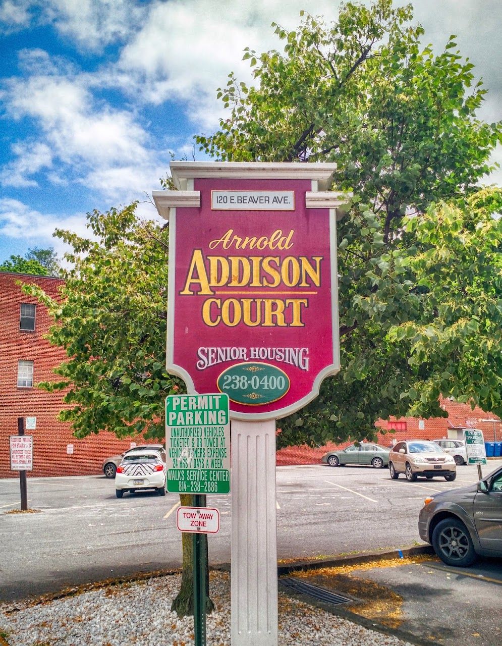 Photo of Addison Court. Affordable housing located at 120 E Beaver Ave State College, PA 16801