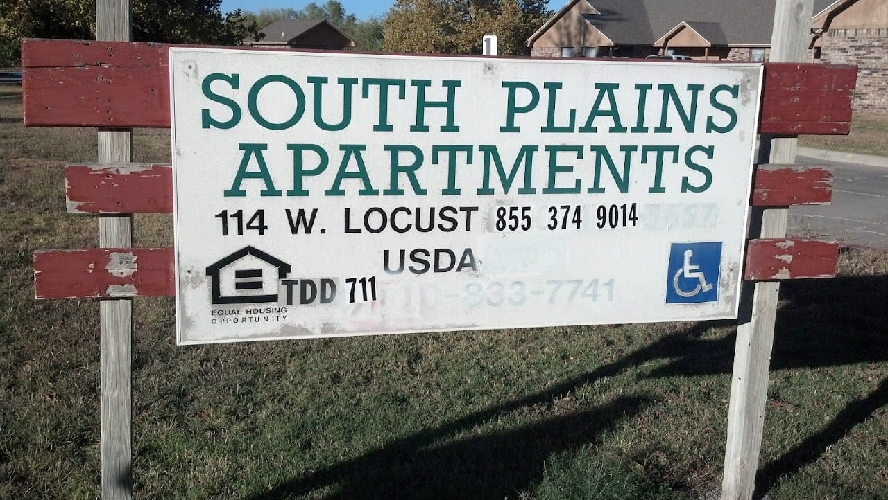Photo of South Plains Apartments at 114 W Locust St Goodwell, OK 73939
