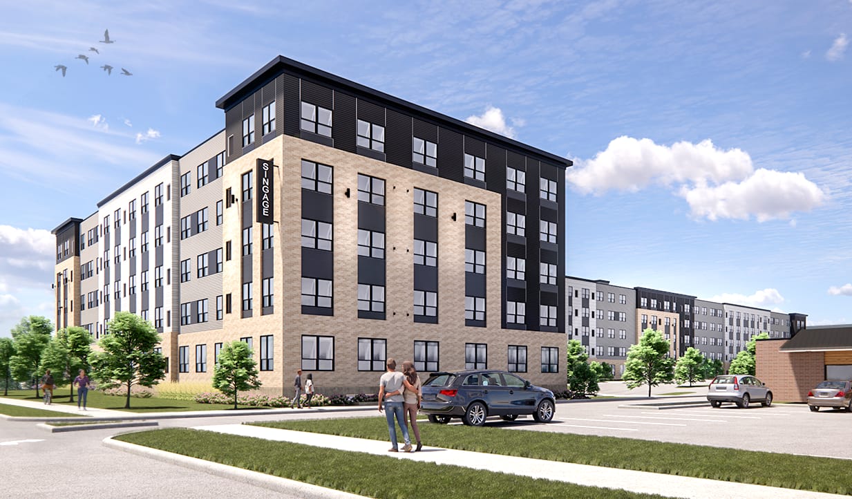 Photo of Ride Apartments. Affordable housing located at 2536 Rice St Little Canada, MN 55113