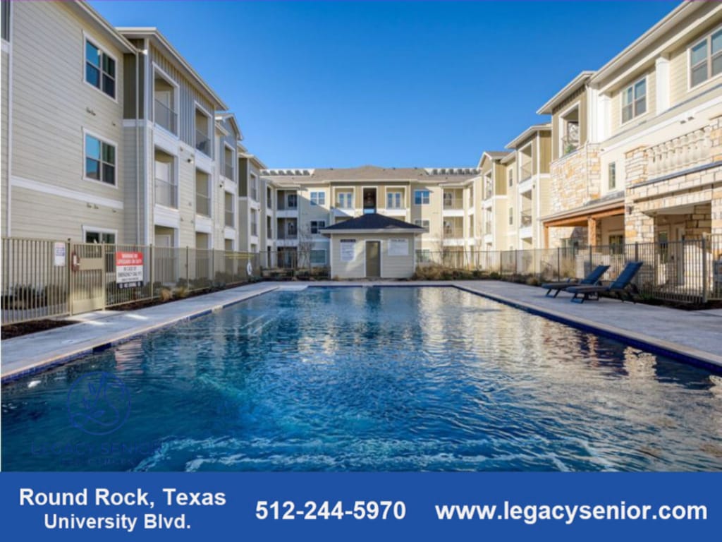 Photo of Legacy Senior Apartments on University. Affordable housing located at 1001 University Blvd Round Rock, TX 78665
