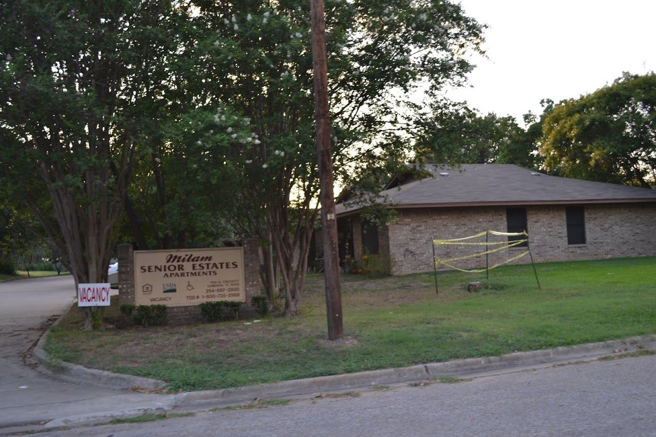 Photo of Milam Senior Estates at 1100 N Crockett Ave Cameron, TX 76520