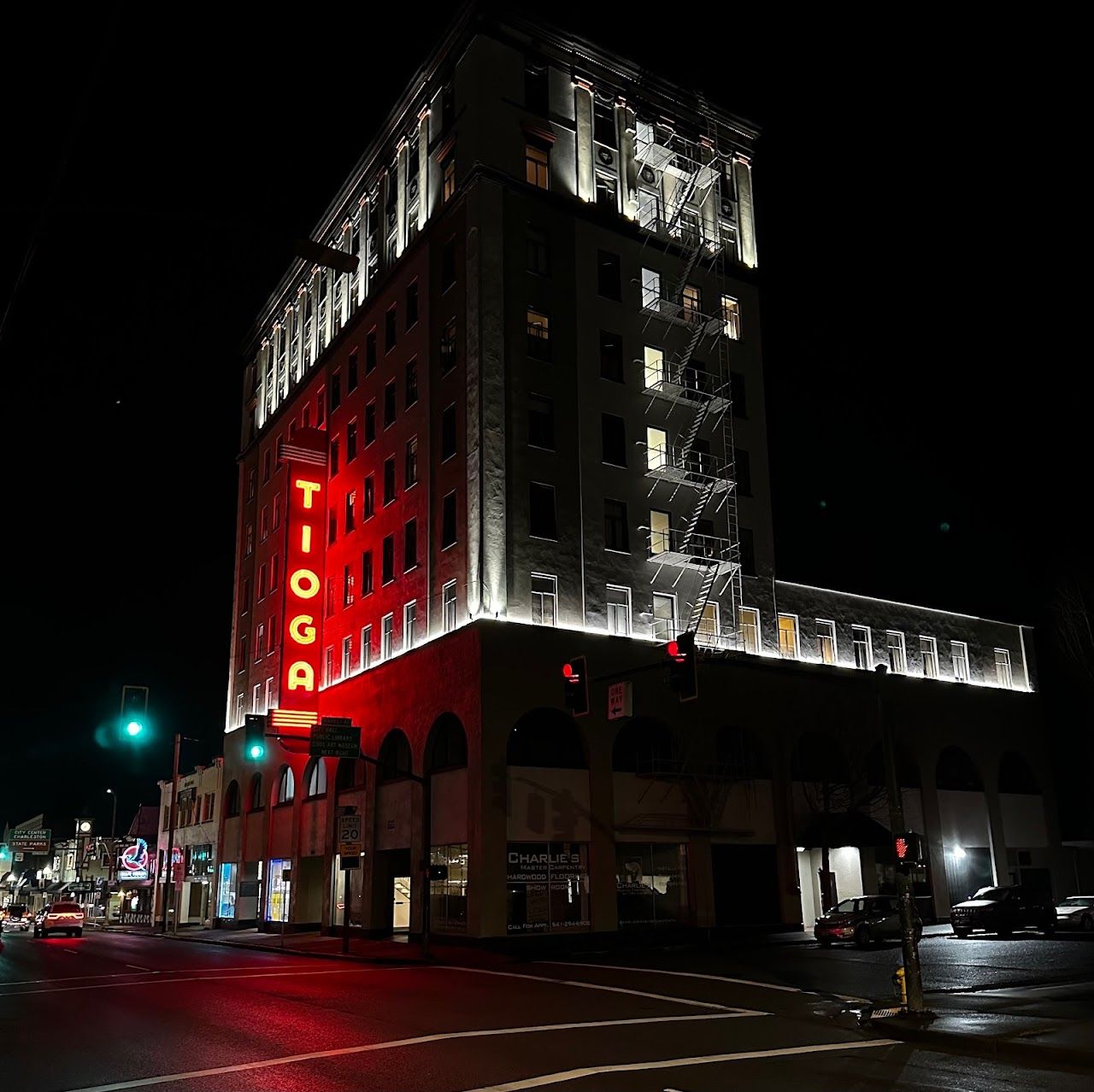 Photo of TIOGA ROOM & APTS at 275 N BROADWAY COOS BAY, OR 97420