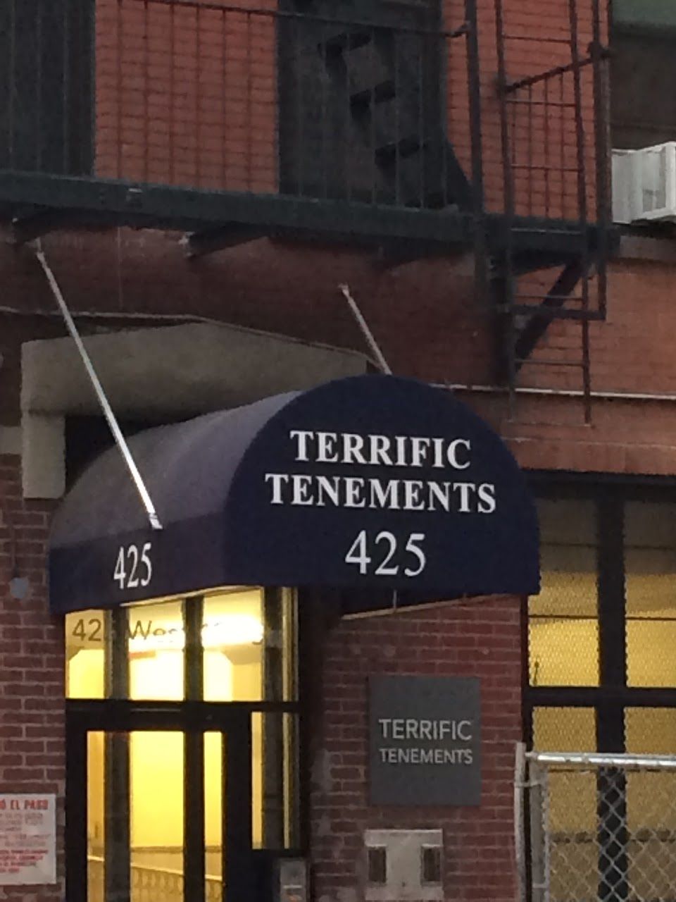 Photo of TERRIFIC TENEMENTS. Affordable housing located at 527 W 47TH STREET NEW YORK, NY 10036