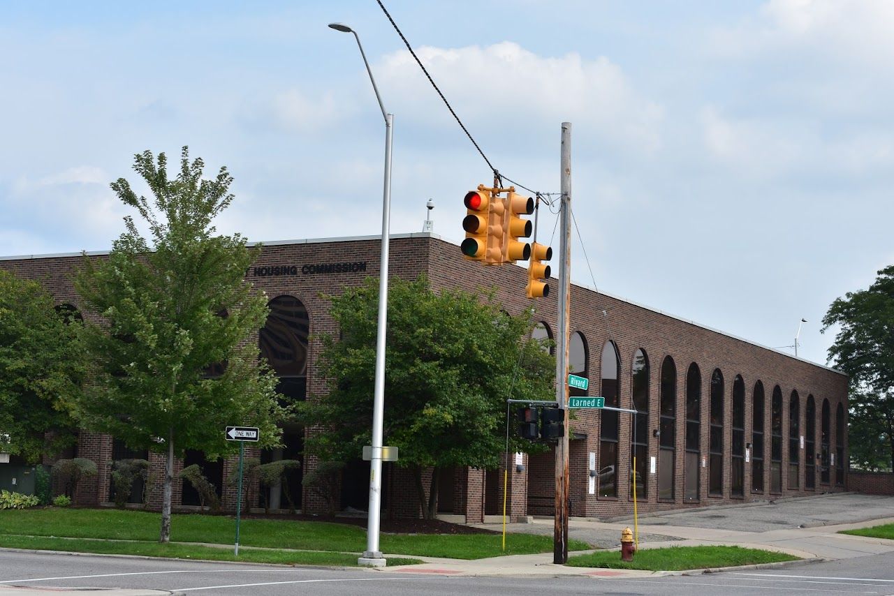 Photo of Detroit Housing Commission. Affordable housing located at 1301 E. Jefferson DETROIT, MI 48207