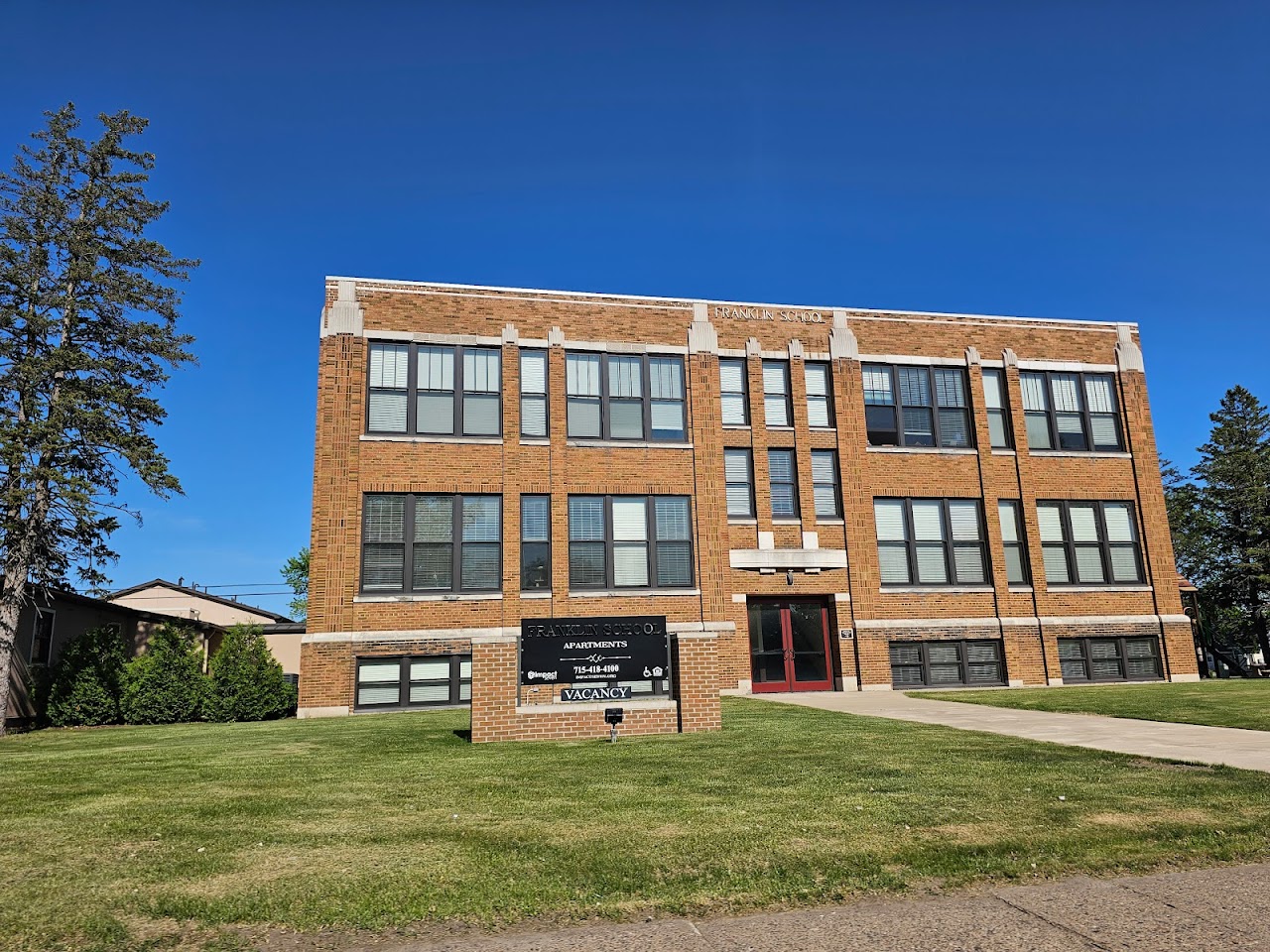 Photo of FRANKLIN SCHOOL APARTMENTS at 1011 S MAIN STREET RICE LAKE, WI 54868