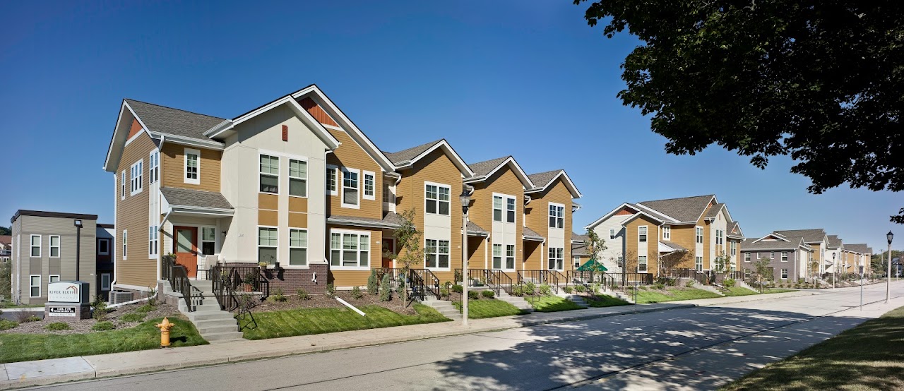 Photo of RIVER BLUFF TOWNHOMES. Affordable housing located at 140-148 WISCONSIN ST WEST BEND, WI 53095
