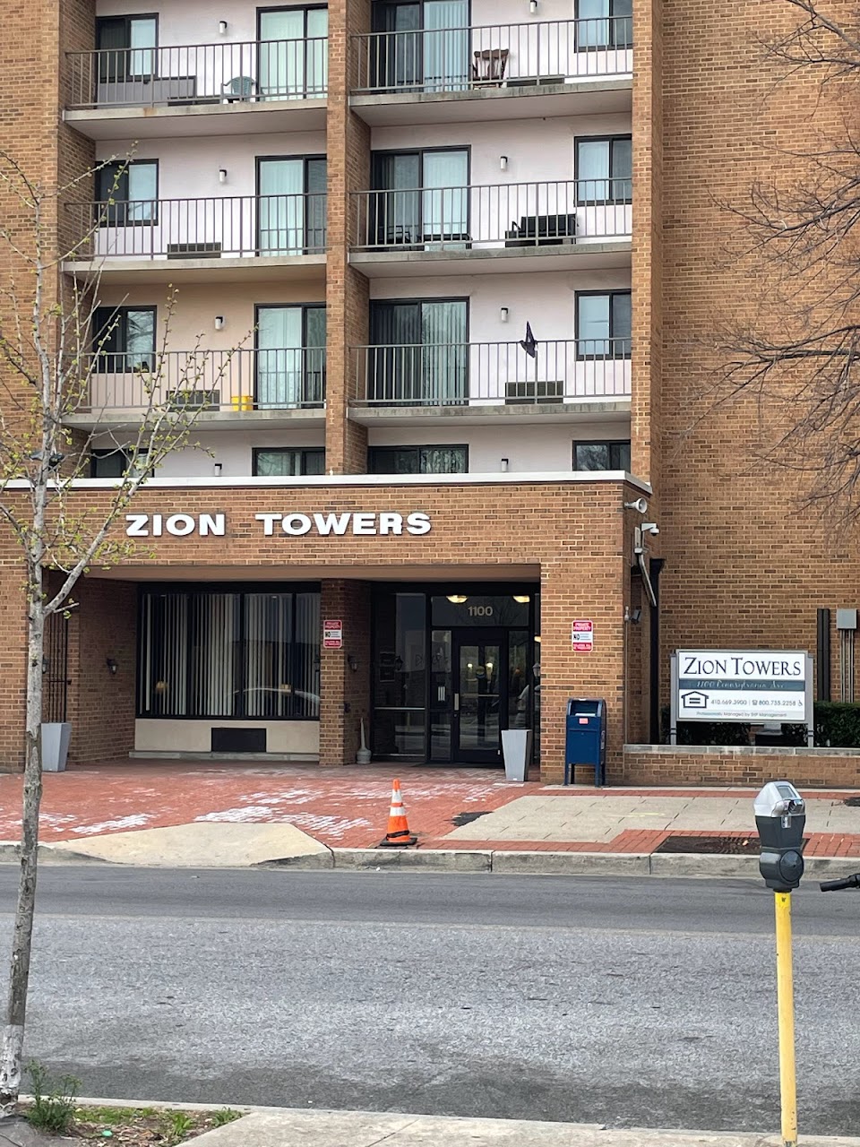 Photo of ZION TOWERS APARTMENTS at 1100 PENNSYLVANIA AVE. BALTIMORE, MD 21210