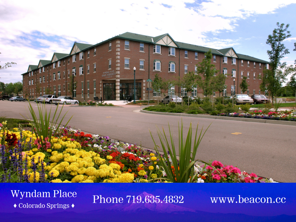 Photo of WYNDAM PLACE SENIOR RESIDENCES. Affordable housing located at 725 S WEBER ST COLORADO SPRINGS, CO 80903