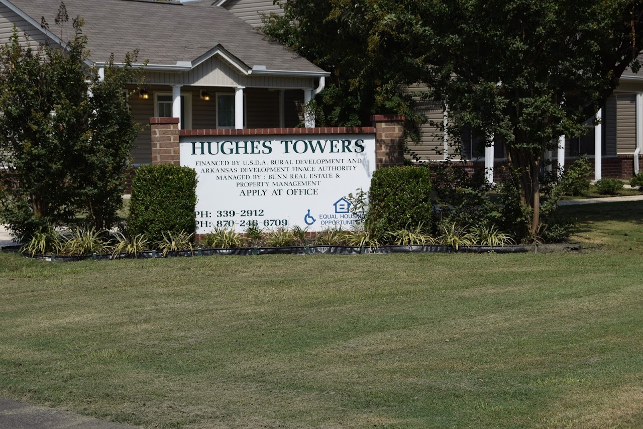 Photo of HUGHES TOWERS APTS. Affordable housing located at 807 BLACKWOOD ST HUGHES, AR 72348