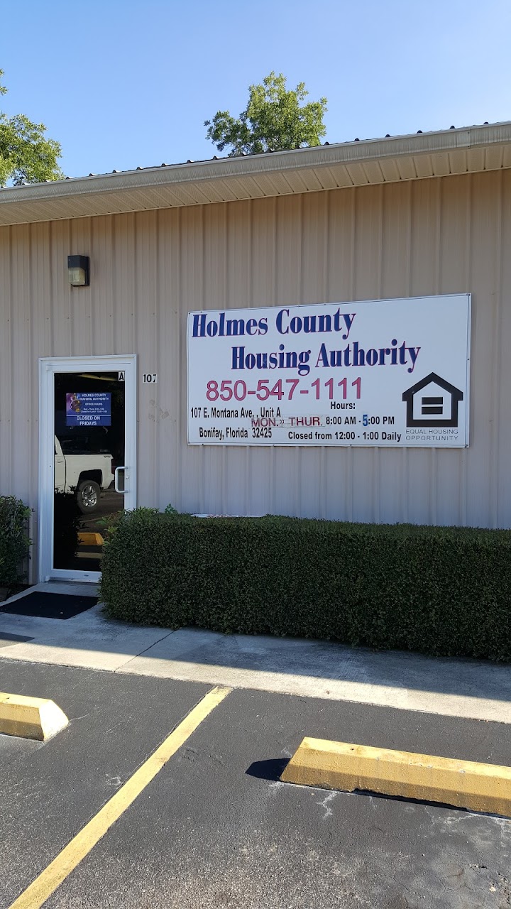 Photo of Holmes County Housing Authority at 107 E. Montana Avenue BONIFAY, FL 32425