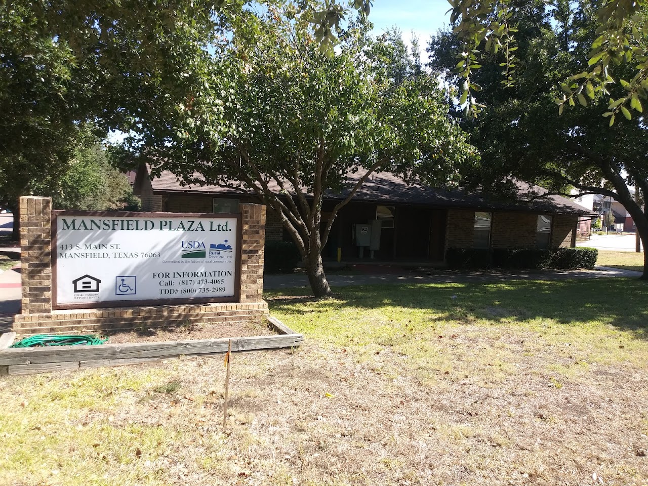Photo of MANSFIELD PLAZA APTS. Affordable housing located at 413 S MAIN ST MANSFIELD, TX 76063