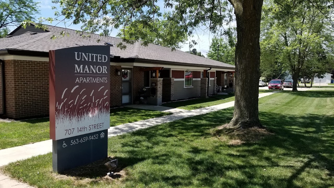 Photo of UNITED MANOR. Affordable housing located at 707 14TH ST DE WITT, IA 52742