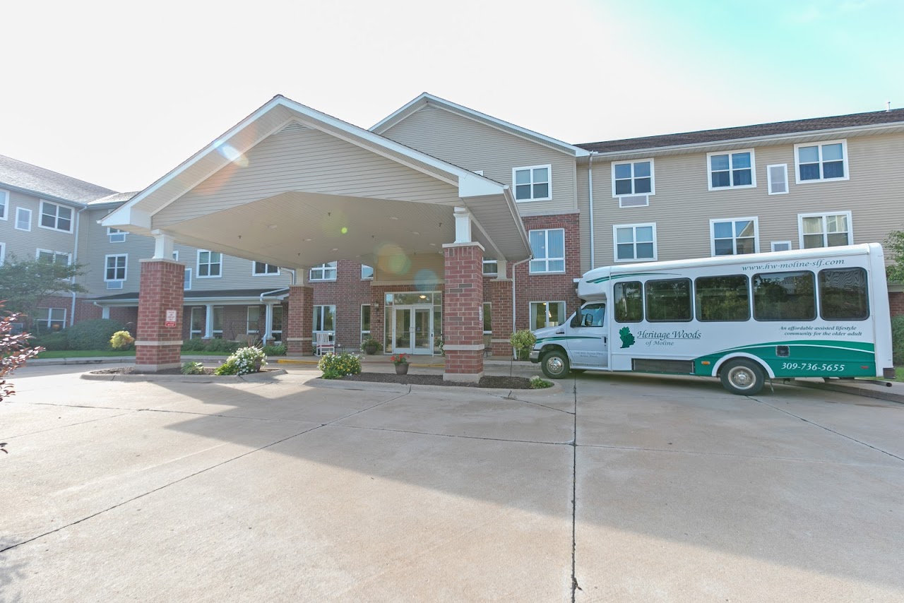 Photo of HERITAGE WOODS OF MOLINE SLF. Affordable housing located at 5500 46TH AVE DR MOLINE, IL 61265