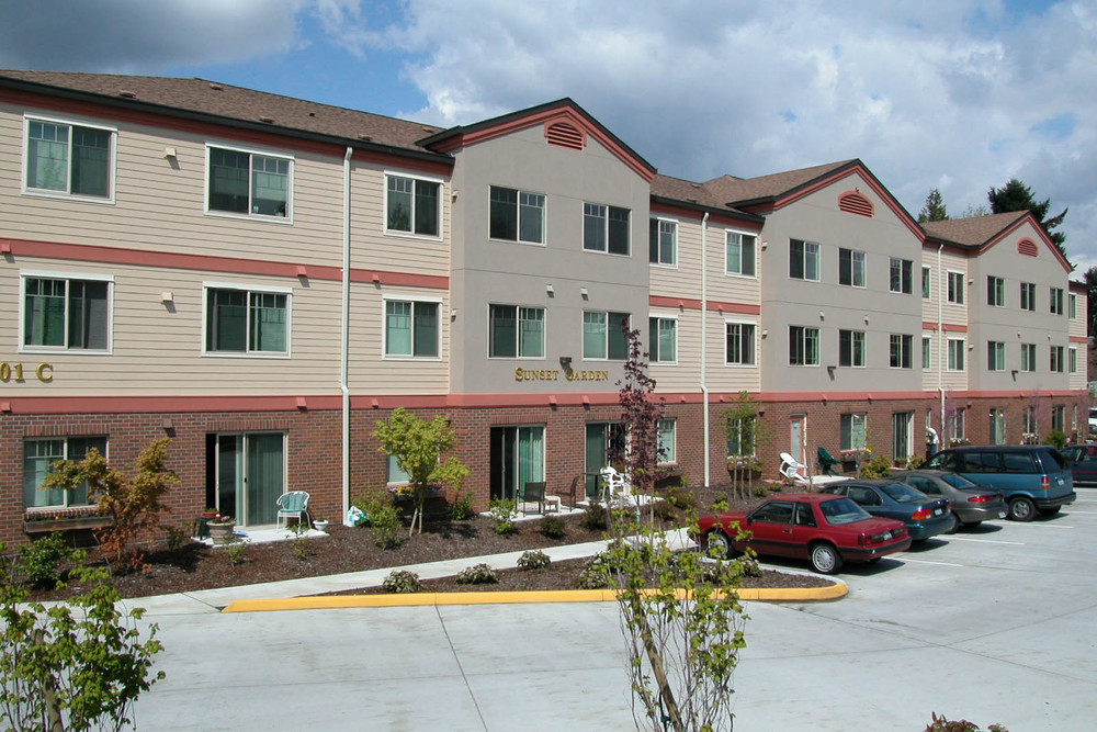 Photo of SUNSET GARDEN APARTMENTS at 201 27TH AVE SE PUYALLUP, WA 98374