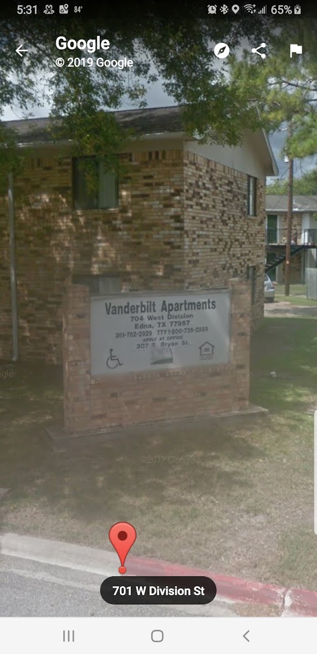 Photo of VANDERBILT APTS. Affordable housing located at 704 W DIVISION ST EDNA, TX 77957